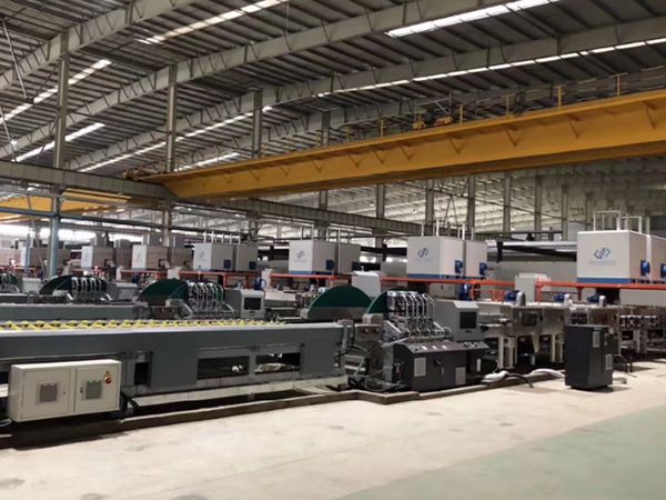 Линия для ламинирования стекла 3.3x12 м для филиала компании North Glass Group в Лояне